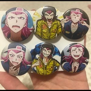 Danganronpa Kazuichi Soda Pinback Bu…